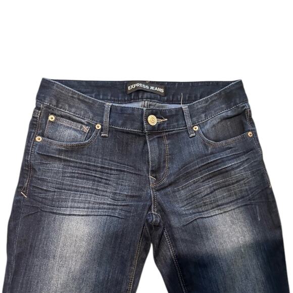 Express Skinny Stella Low Rise Jeans - Womens Size 8R - Picture 2 of 6